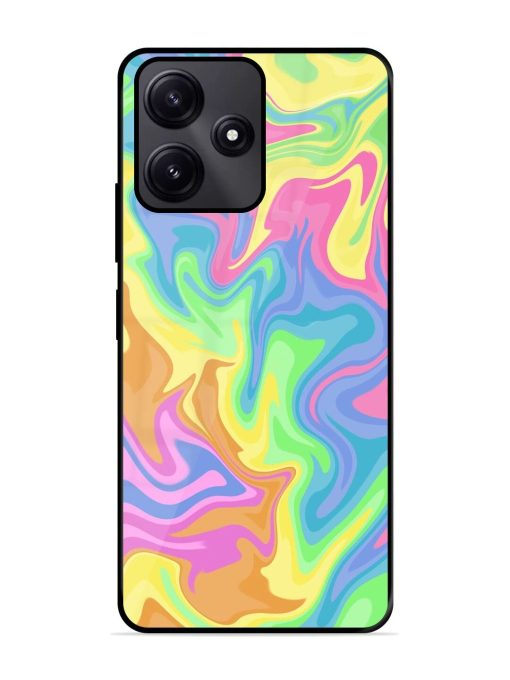 Whimsical Swirl Glossy Soft Edge Case for Poco M6 Pro (5G) Chachhi