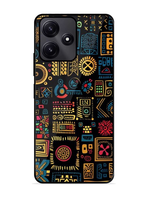 Tribal Tapestry Glossy Soft Edge Case for Poco M6 Pro (5G) Chachhi