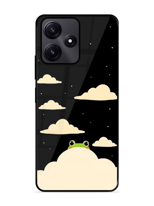 Froggy Night Sky Glossy Soft Edge Case for Poco M6 Pro (5G) Chachhi