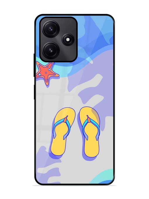 Sandy Toes And Salty Seas Glossy Soft Edge Case for Poco M6 Pro (5G)
