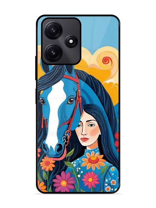 Equine Enchantment Glossy Soft Edge Case for Poco M6 Pro (5G) Chachhi