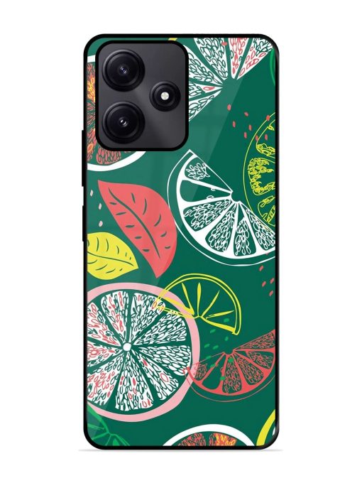 Citrus Symphony Glossy Soft Edge Case for Poco M6 Pro (5G) Chachhi