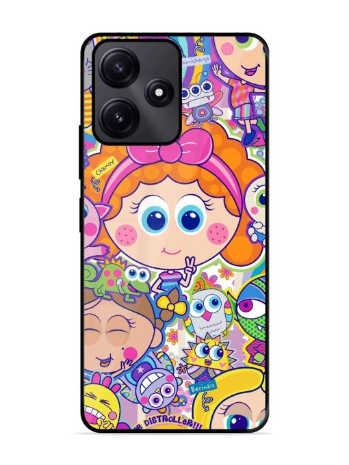 Distroller Friends Glossy Soft Edge Case for Poco M6 Pro (5G) Chachhi