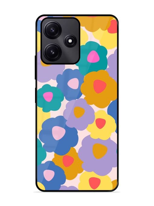 Flower Power Glossy Soft Edge Case for Poco M6 Pro (5G) Chachhi