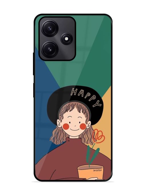 Happy Momo Glossy Soft Edge Case for Poco M6 Pro (5G) Chachhi