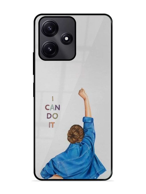 Can Do It Glossy Soft Edge Case for Poco M6 Pro (5G) Chachhi