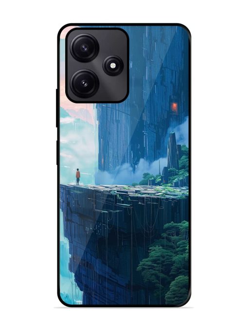Solitude In The Sky Glossy Soft Edge Case for Poco M6 Pro (5G)