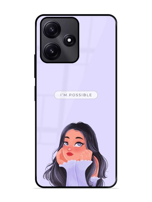 Im Possible Glossy Soft Edge Case for Poco M6 Pro (5G) Chachhi