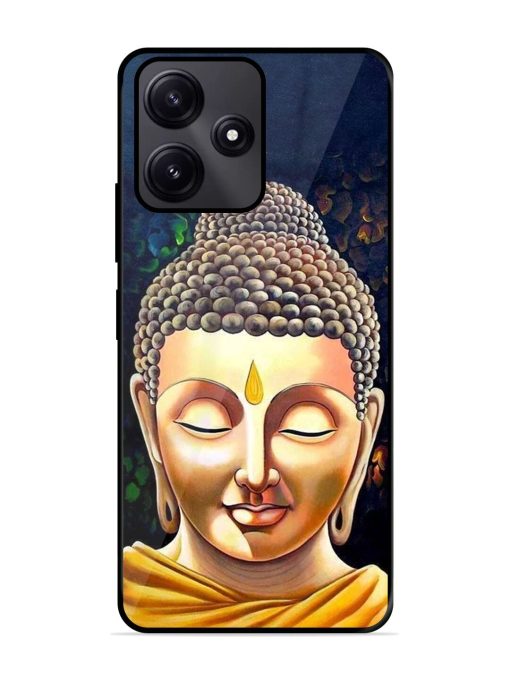 Buddha Face Glossy Soft Edge Case for Poco M6 Pro (5G) Chachhi