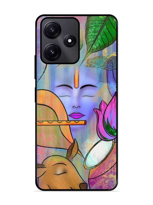 Divine Serenity Glossy Soft Edge Case for Poco M6 Pro (5G) Chachhi