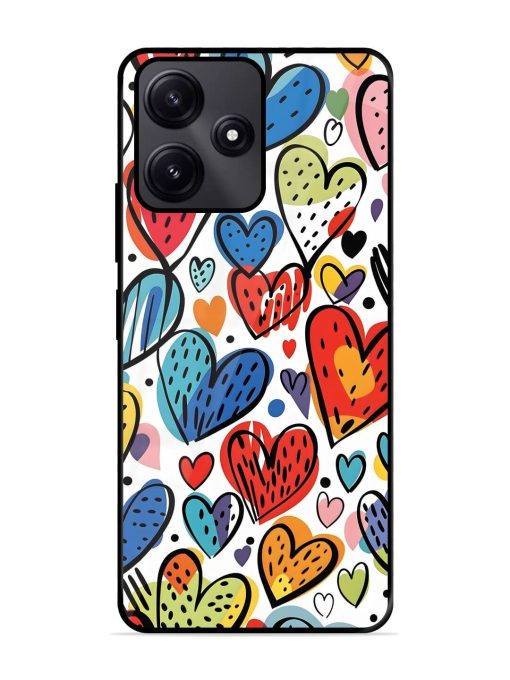 Heartfelt Harmony Glossy Soft Edge Case for Poco M6 Pro (5G) Chachhi