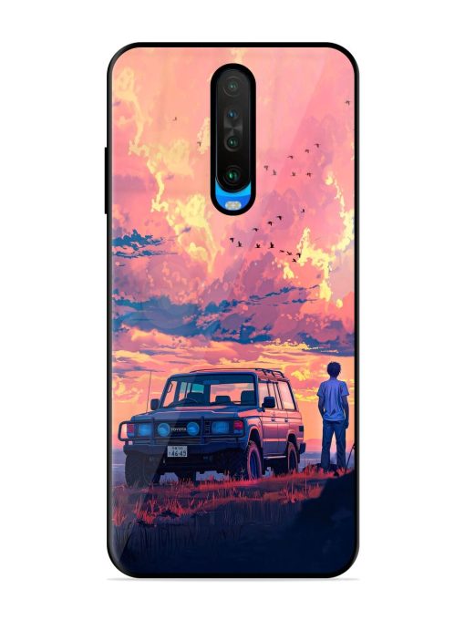 Solitude'S Horizon Glossy Soft Edge Case for Poco X2