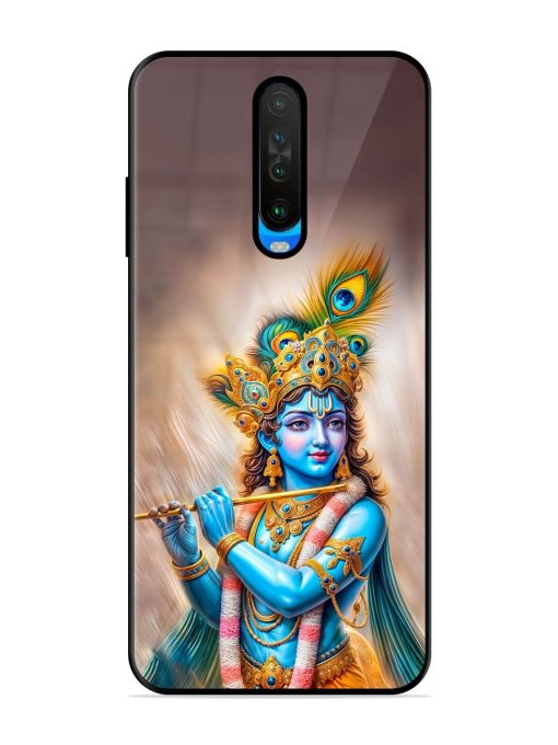 Divine Krishna Glossy Soft Edge Case for Poco X2