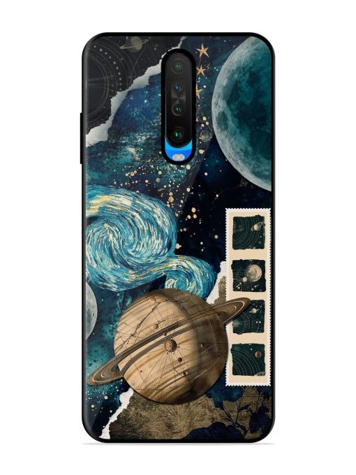 Celestial Tapestry Glossy Soft Edge Case for Poco X2