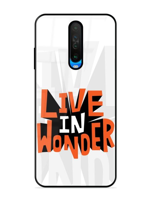 Wonder Burst Glossy Soft Edge Case for Poco X2