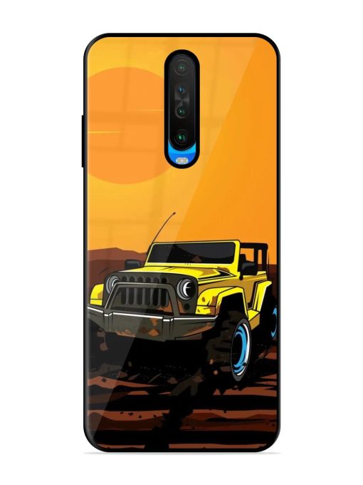 Sunset Cruise Glossy Soft Edge Case for Poco X2