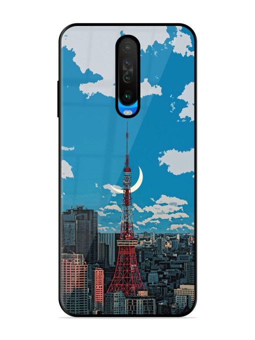 Tokyo Twilight Glossy Soft Edge Case for Poco X2