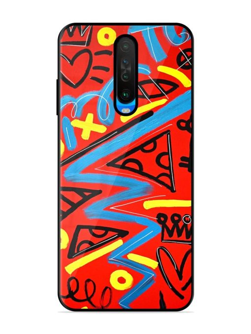 Groovy Garden Glossy Soft Edge Case for Poco X2