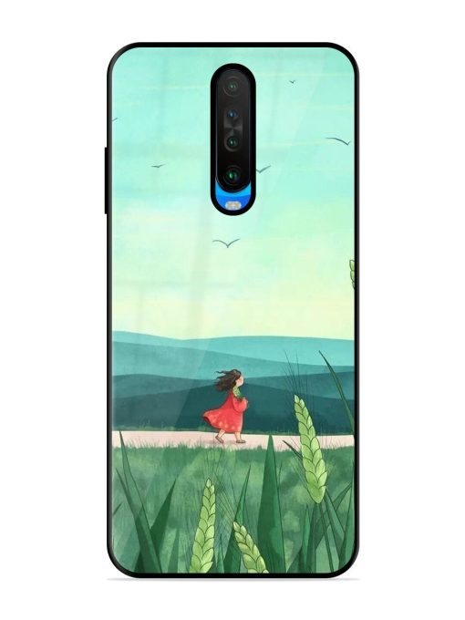 Solitude'S Serenity Glossy Soft Edge Case for Poco X2