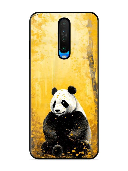 Golden Solitude Glossy Soft Edge Case for Poco X2