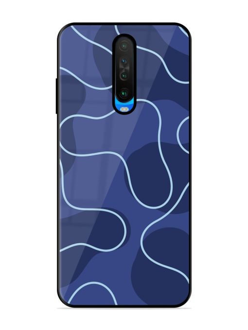 Midnight Maze Glossy Soft Edge Case for Poco X2