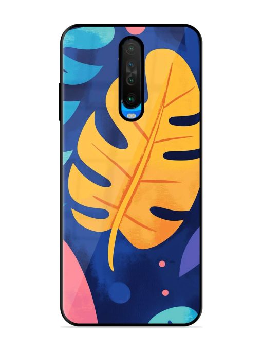 Tropical Tapestry Glossy Soft Edge Case for Poco X2