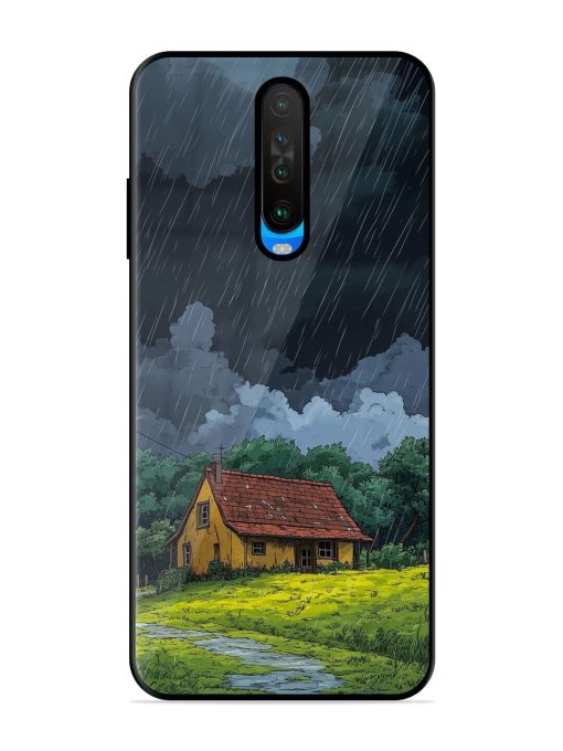 Rainy Day Retreat Glossy Soft Edge Case for Poco X2