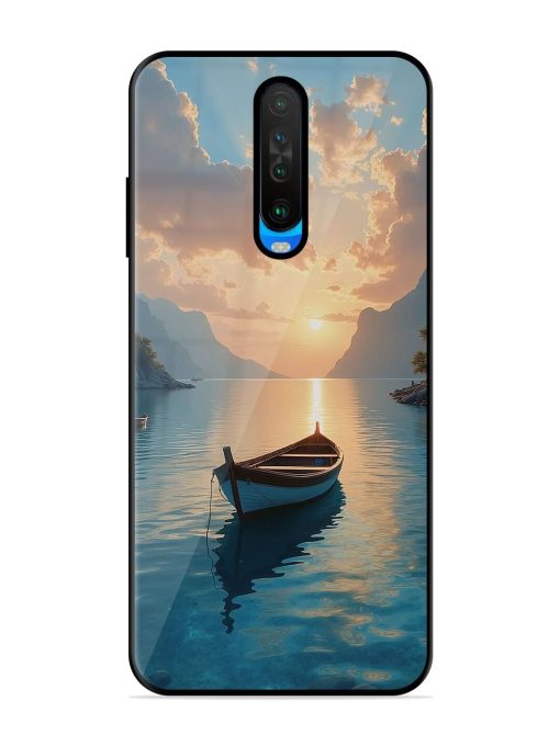 Serene Sunset Glossy Soft Edge Case for Poco X2