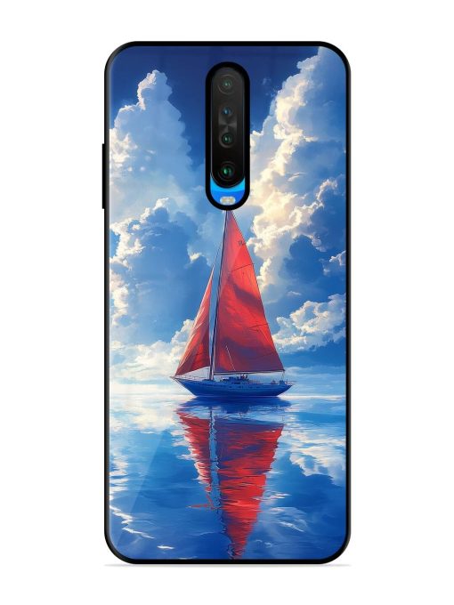 Crimson Sails Glossy Soft Edge Case for Poco X2