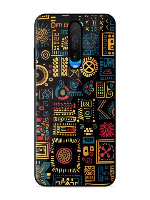 Tribal Tapestry Glossy Soft Edge Case for Poco X2