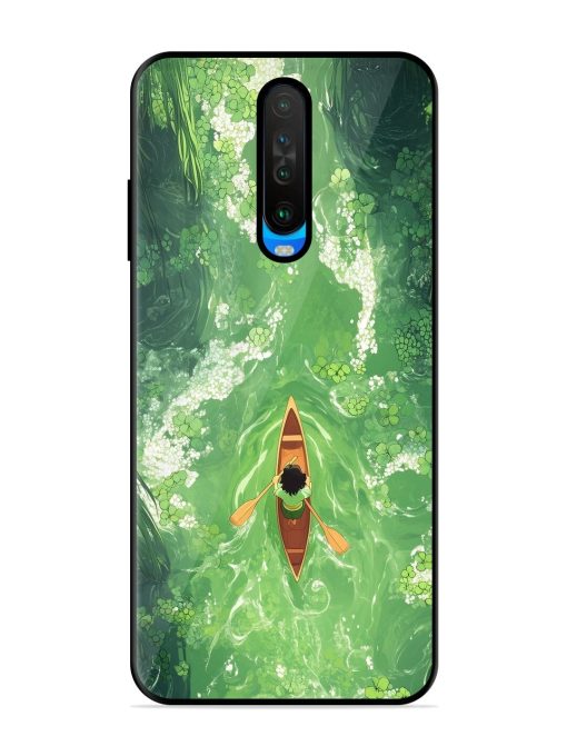 Solitude On The River Glossy Soft Edge Case for Poco X2