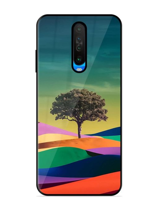 Rainbow'S Lone Sentinel Glossy Soft Edge Case for Poco X2