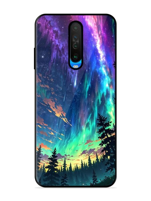 Cosmic Canvas Glossy Soft Edge Case for Poco X2