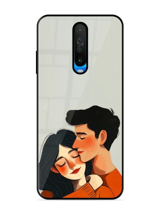 Craft Couples Glossy Soft Edge Case for Poco X2