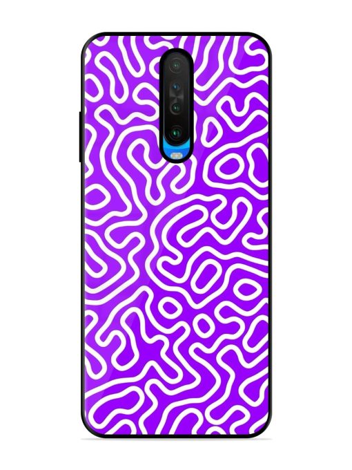 Wavy Wonder Glossy Soft Edge Case for Poco X2