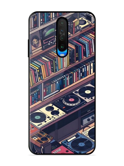 Music Lover'S Haven Glossy Soft Edge Case for Poco X2