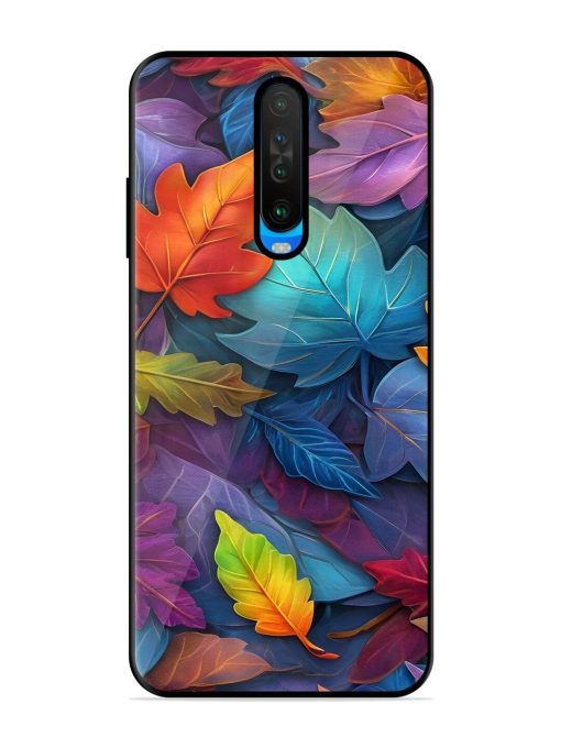 Autumn'S Embrace Glossy Soft Edge Case for Poco X2