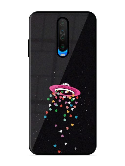 Love From Above Glossy Soft Edge Case for Poco X2