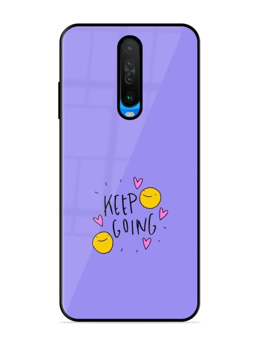 Smiling Through It All Glossy Soft Edge Case for Poco X2