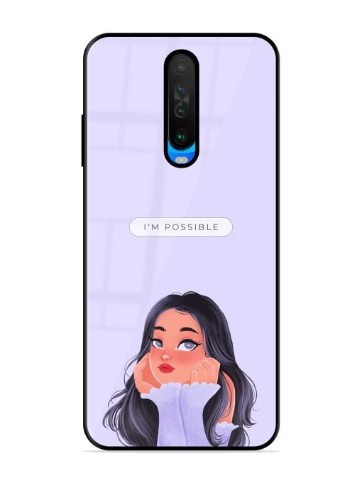 Im Possible Glossy Soft Edge Case for Poco X2