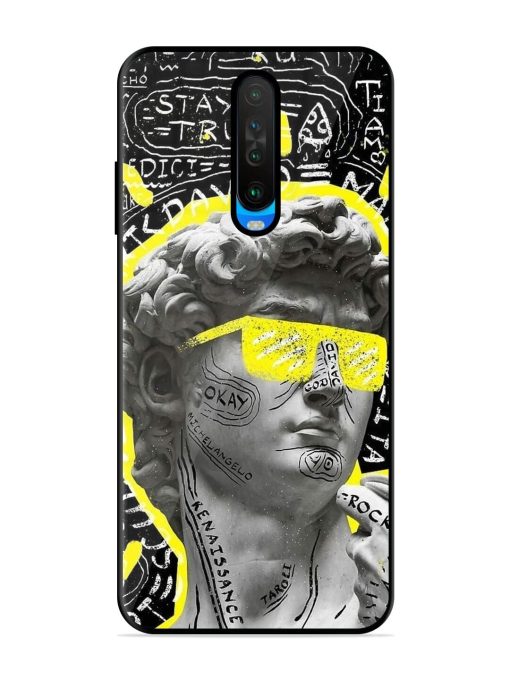 The Renaissance Rockstar Glossy Soft Edge Case for Poco X2