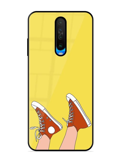 Kicking Back Glossy Soft Edge Case for Poco X2