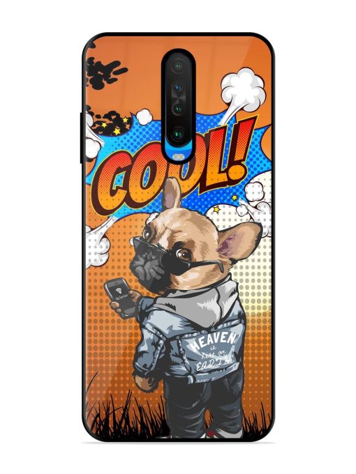 Cool Pup Glossy Soft Edge Case for Poco X2