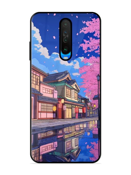 Tranquil Reflections Glossy Soft Edge Case for Poco X2