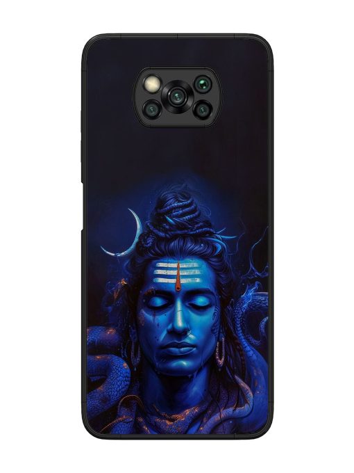 Mystic Mahadev Glossy Soft Edge Case for Poco X3 Chachhi