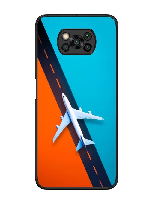 Skyward Bound Glossy Soft Edge Case for Poco X3 Chachhi