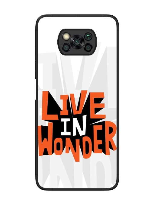 Wonder Burst Glossy Soft Edge Case for Poco X3 Chachhi