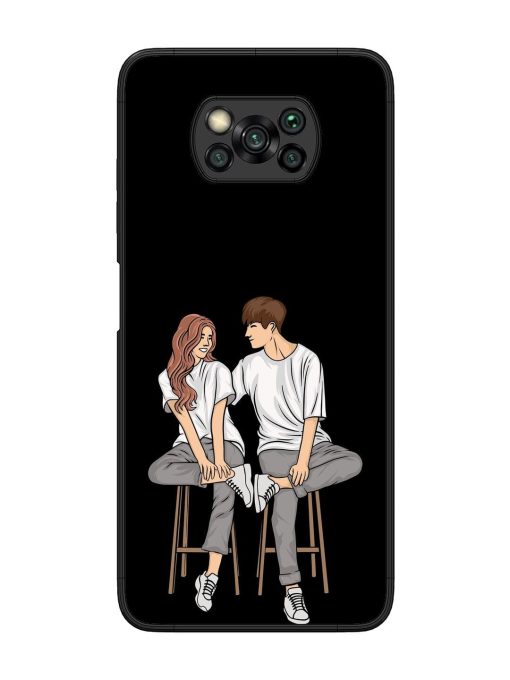 Soulful Connection Glossy Soft Edge Case for Poco X3 Chachhi