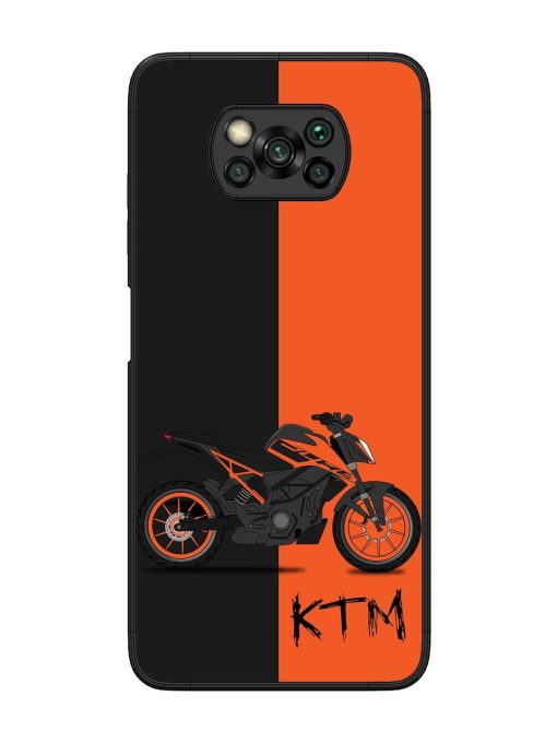 Orange Beast Glossy Soft Edge Case for Poco X3