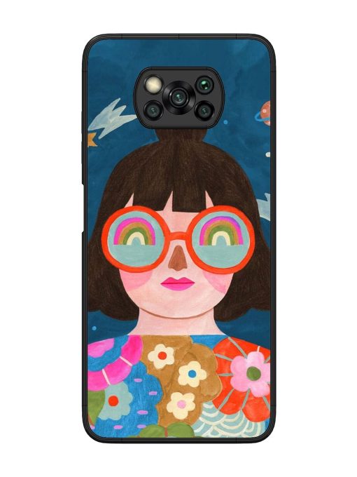 Dreamscape Vision Glossy Soft Edge Case for Poco X3 Chachhi